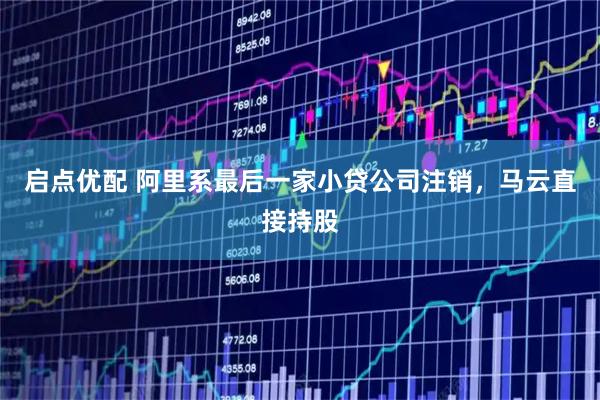 启点优配 阿里系最后一家小贷公司注销，马云直接持股